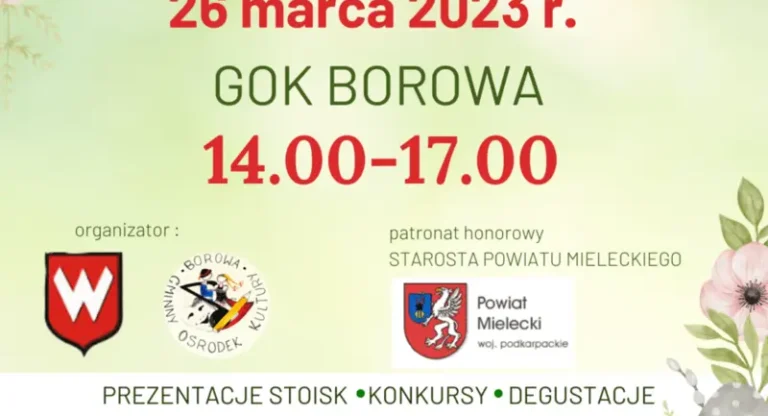 Jarmark Wielkanocny Borowa Proanima Pl