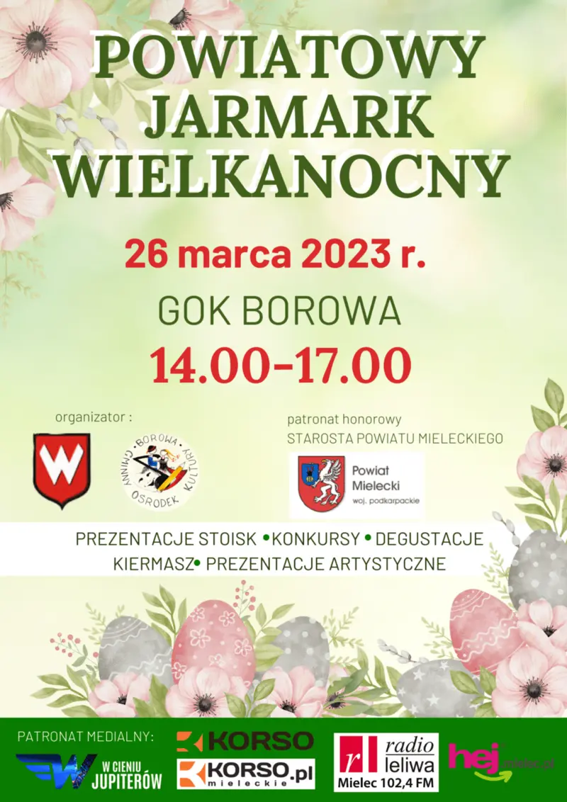 Jarmark Wielkanocny Borowa 2023 ProAnima Pl