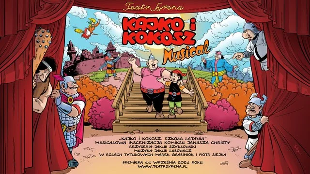 Musical Kajko i Kokosz. Szkoła latania - Teatr Syrena | Warszawa