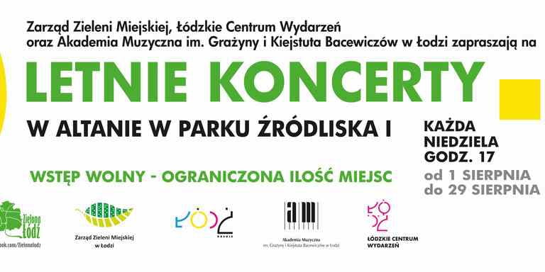 Letnie koncerty w Altanie Łódź