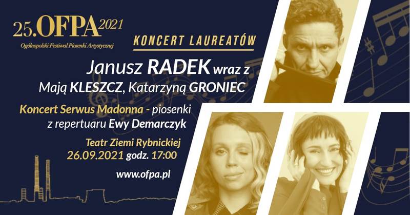 Ogólnopolski Festiwal Piosenki Artystycznej OFPA 2021 - Koncert Laureatów