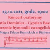 koncert Oratio Dominica Białystok Festiwal Sztuk Dawnych