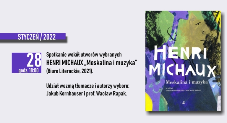 HENRI MICHAUX „Meskalina i muzyka”