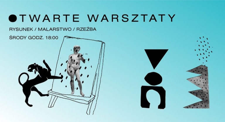 Otwarte warsztaty w Pireusie / rysunek, malarstwo i rzeźba