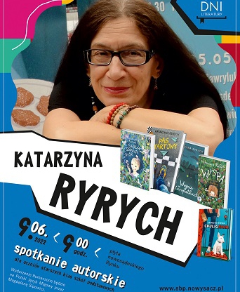 Spotkanie autorskie z Katarzyną Ryrych