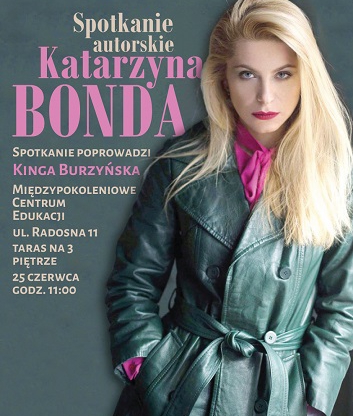 Katarzyna Bonda - spotkanie autorskie
