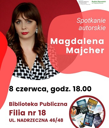 Spotkanie autorskie z Magdaleną Majcher