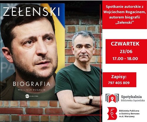 Spotkanie autorskie z Wojciechem Rogacinem warszawa