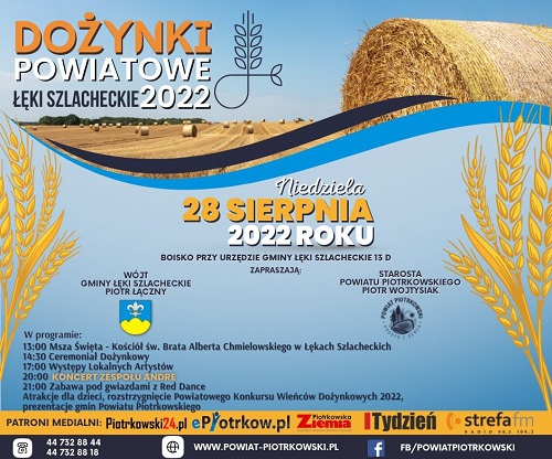Dożynki Powiatowe 2022 Łęki Szlacheckie