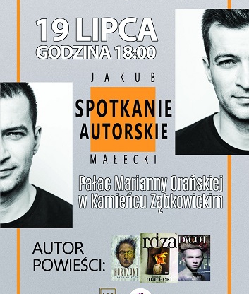Spotkanie autorskie z Jakubem Małeckim kamieniec