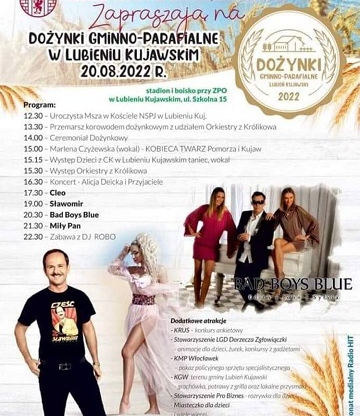 Dożynki 2022 w Lubieniu Kujawskim