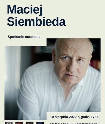 Spotkanie autorskie z Maciejem Siembiedą Starachowice