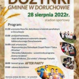 dożynki gminne 2022 Doruchów program