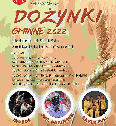 dożynki gminy dębno 2022 łoniowa