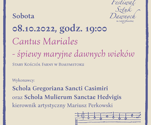 Międzynarodowy Festiwal Sztuk Dawnych