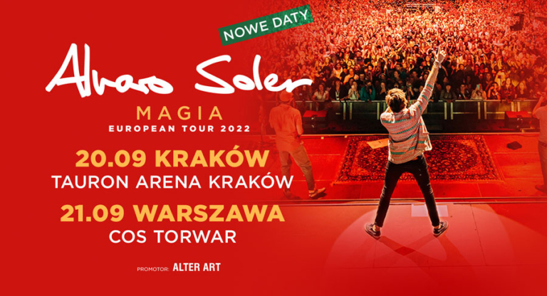 Alvaro Soler – Magia European Tour 2022 | Warszawa