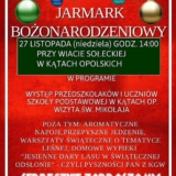 Jarmark Bożonarodzeniowy | Kąty Opolskie 2022