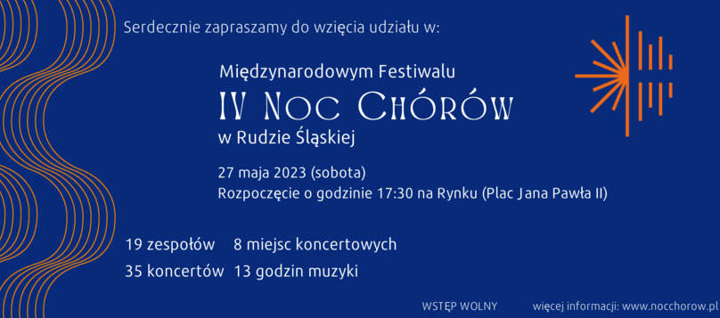 NOC CHÓRÓW 2023 w Rudzie Śląskie