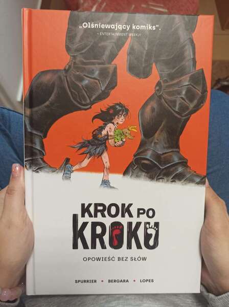 Krok po kroku - komiks 2023 okładka przód