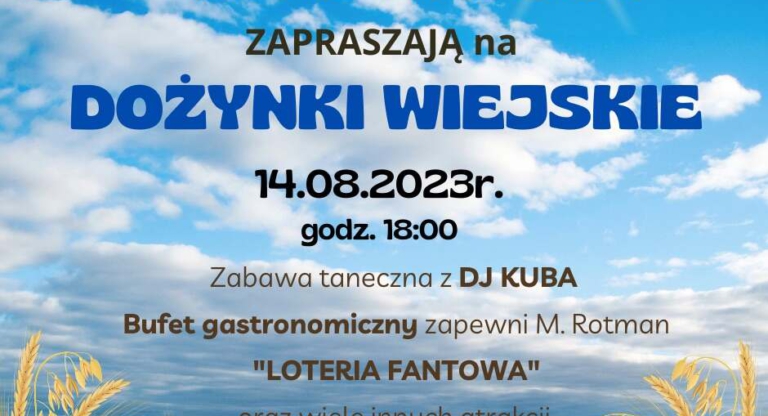 Dożynki PIASKI-ZALESIE 2023 | Miejska Górka