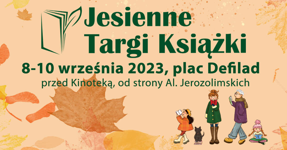 Jesienne Targi Książki 2023 | Warszawa - ProAnima.pl