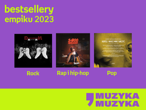 Bestsellery Empiku 2023 - muzyka