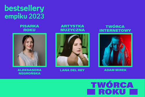 Bestselery Empiku - twórca roku 2023