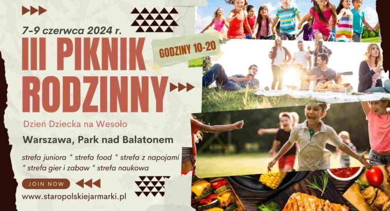 III Piknik Rodzinny nad Balatonem Dzień Dziecka na Wesoło Warszawa