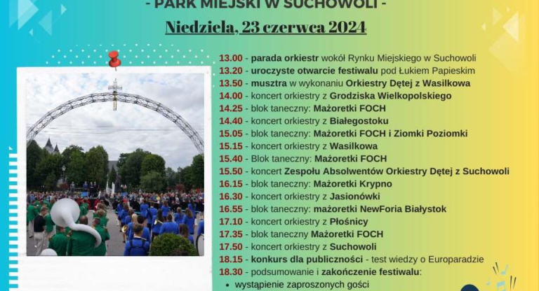Europarada Orkiestr Dętych Suchowola 2024