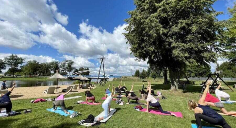 Joga na plaży 2024 Wasilków