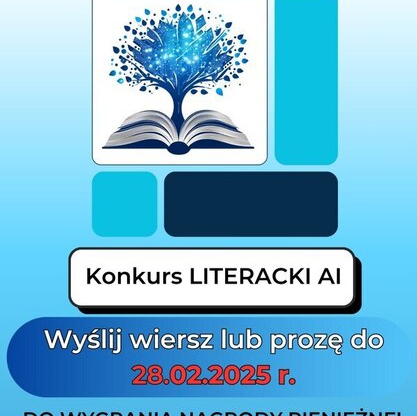 Konkurs AI Literacki 2025 – nabór prac konkursowych | online