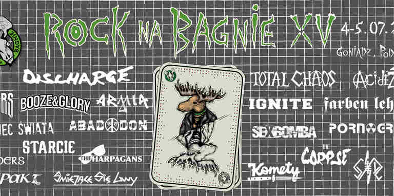 Rock na bagnie 2025 Goniądz line up