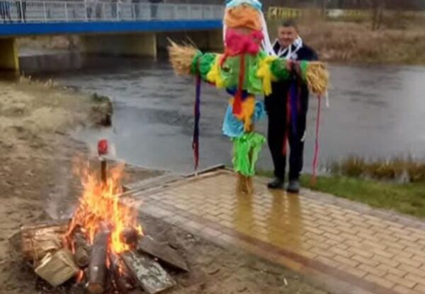 Topienie marzanny na Mazowszu 2025 - Baranowo