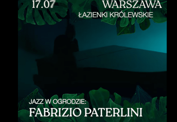 Jazz w Ogrodzie - Fabrizio Paterlini - Warszawa