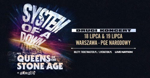 System Of A Down - Official Event - Warszawa