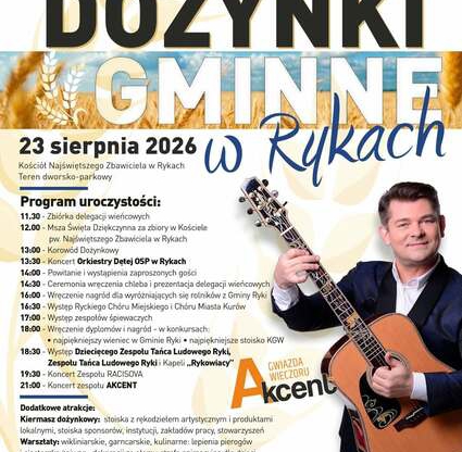 Dożynki Gminne - Ryki 2026