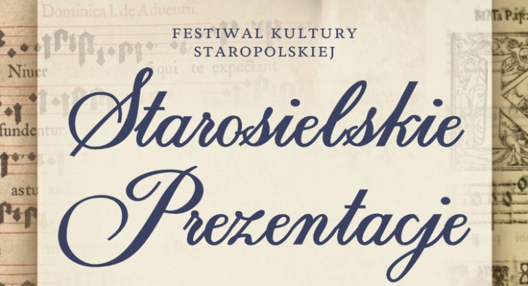 Festiwal Sztuk Dawnych 2026 - Białystok - plakat