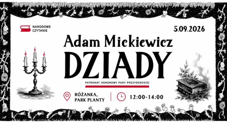 Narodowe Czytanie 2026 - Dziady - Białystok